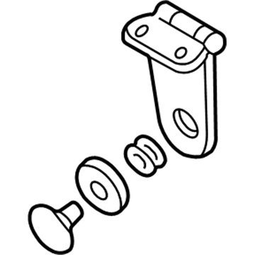 Ford 1L1Z-78420A68-AA Hinge - Glass