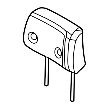 Ford ML3Z-96610A60-C Pad - Headrest