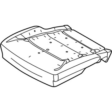 Ford PC3Z-15632A23-A Pad - Seat Cushion