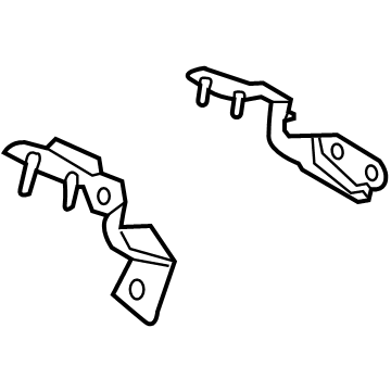 Lincoln LJ7Z-7842900-A Hinge Assembly
