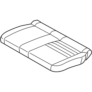 Ford CJ5Z-7863805-BC Cover Assembly - Rear Seat Cushion