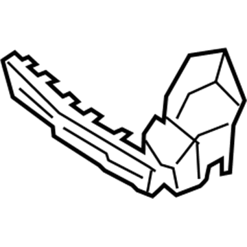 Lincoln DP5Z-17788-A Bracket - Bumper Mounting