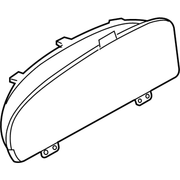 Ford 5M6Z-10890-AA Mask - Fuel And Temperature