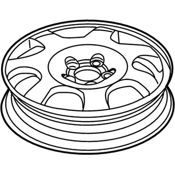 Lincoln FA1Z-1007-E Wheel Assembly