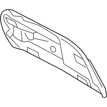 Lincoln 8A5Z-16738-A Insulator - Hood