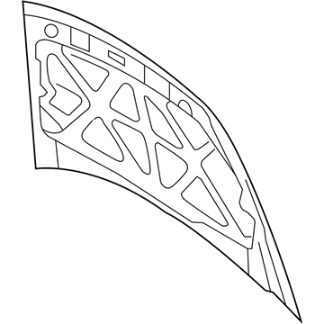 Lincoln 8A5Z-16612-A Hood Assembly