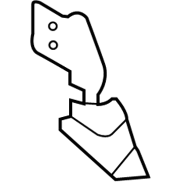 Lincoln 8A5Z-16796-A Hinge Assembly - Hood