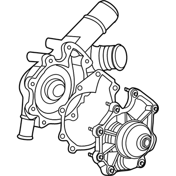 Ford 2X4Z-8507-BA Gasket - Water Pump