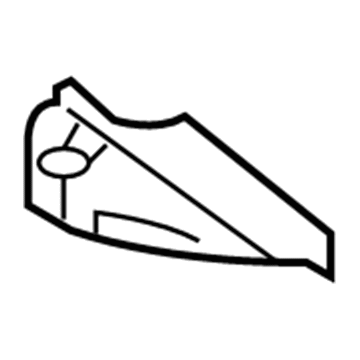 Ford 1L5Z-17752-AA Bracket - Bumper Mounting