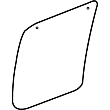 Ford F8UZ-1525722-BA Glass - Front Vent Window