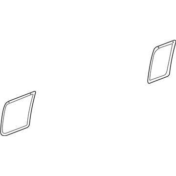 Ford F2UZ-15262A80-A Weatherstrip - Fixed Glass