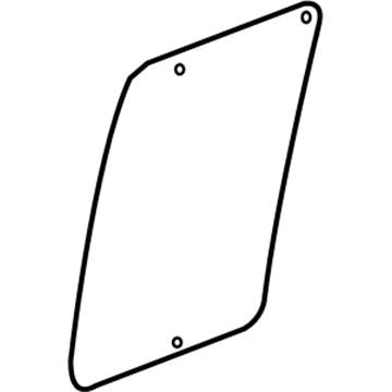 Ford F8UZ-1525722-AB Glass - Front Vent Window