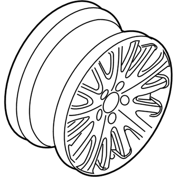 Mercury 9H6Z-1007-C Wheel Assembly