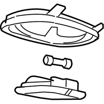 Mercury YS4Z-13776-BA Lamp Assembly - Interior