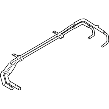 LX6Z-18B402-BA Ford Tube - Heater Water Illustration 1 of 1