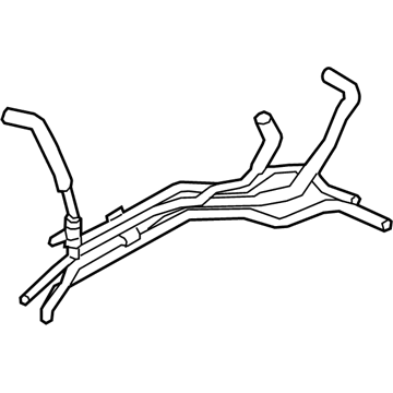 Ford LX6Z-18B402-G Tube - Heater Water