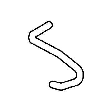 Ford LX6Z-18472-HAD Hose - Heater Water