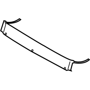 Ford 8A5Z-54500A26-A Deflector - Air