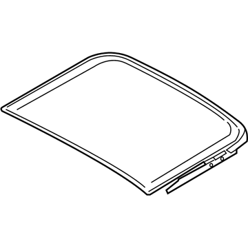 Ford CJ5Z-78500A18-B Glass