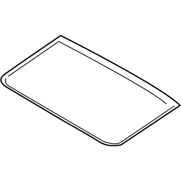 Ford CJ5Z-78500A18-A Glass