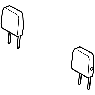 Ford FU5Z-78611A08-AC Headrest Assembly