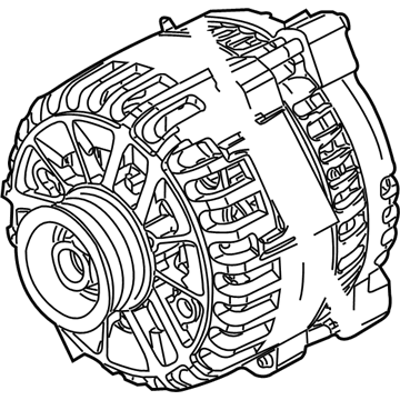 Ford 6R3Z-10346-BRM Re-Manufactured Alternator Assembly