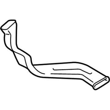 Lincoln FA1Z-19C802-A Duct Assembly - Heater Outlet Rear