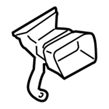 Lincoln FA1Z-19D809-A Connector - Duct - Climate Control System