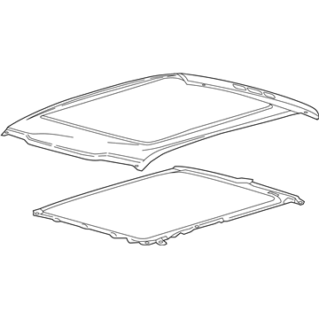 Ford ML3Z-1650202-A Panel Assembly - Roof