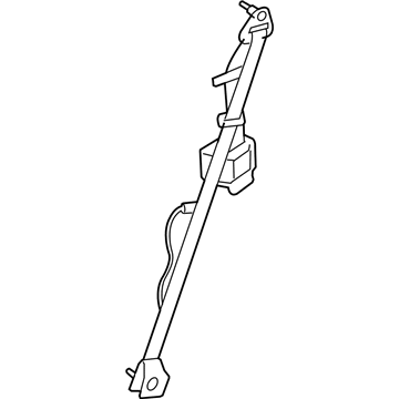 Ford 6R3Z-76611B09-AA Seat Belt Assembly