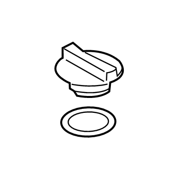 Ford F2GZ-6766-C Cap Assembly - Oil Filler