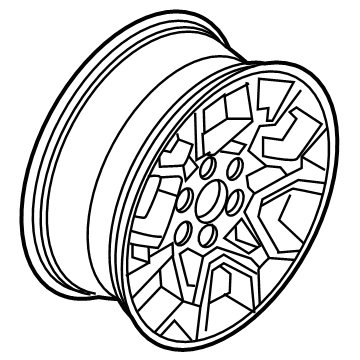 Ford ML3Z-1007-BA Wheel Assembly