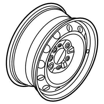 Ford JL1Z-1007-A Wheel Assembly