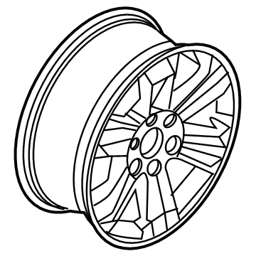 Ford KL3Z-1007-F Wheel Assembly