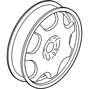 Ford CJ5Z-1007-F Wheel Assembly
