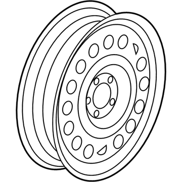 Ford CJ5Z-1015-B Wheel Assembly