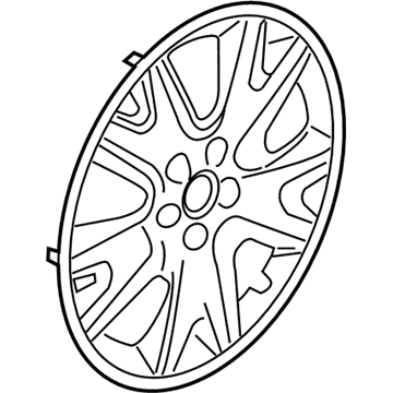 Ford CJ5Z-1130-A Cover - Wheel