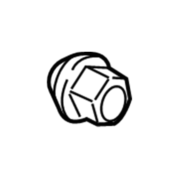 Ford ACPZ-1012-H Nut - Wheel