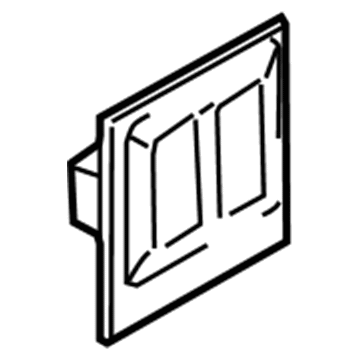 Ford 8A8Z-74241A23-AA Bezel - Door Trim