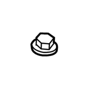 Lincoln -W708841-S424 Nut And Washer Assembly - Hex.
