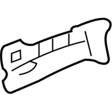 Ford DG1Z-16A142-A Bracket - Fender Mounting