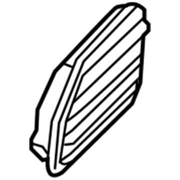 Ford CP9Z-58280B62-A Pressure Vent, Rear Outer Passenger Side CP9Z-58280B62-A Ford Pressure Vent, Rear Outer Passenger Side Illustration 1 of 1
