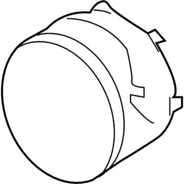 Lincoln 4F9Z-15200-AA Lamp Assembly - Fog - Front