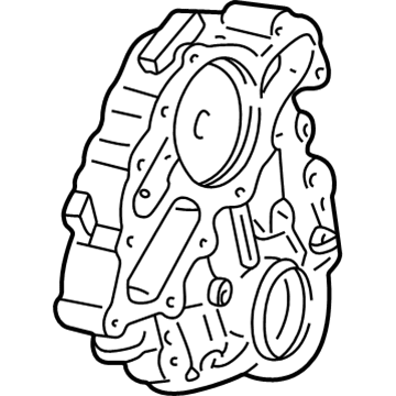 Ford 5L2Z-6019-AA Cover - Cylinder Front