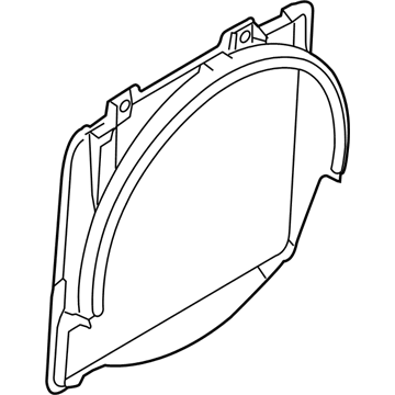 Ford 6C2Z-8146-AB Shroud - Radiator Fan