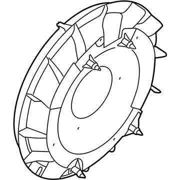 Ford 8C2Z-8B614-A Shroud - Fan