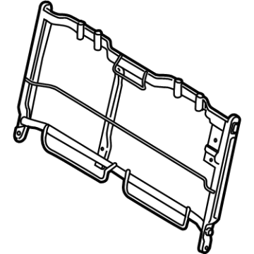 Ford JC3Z-18613A39-A Frame - Rear Seat Back Retainer