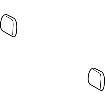 Ford ML3Z-18501A04-AA Cover Assembly - Rear Seat Headrest