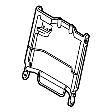 Ford FL3Z-18613A38-A Frame - Rear Seat Back Retainer