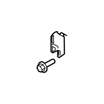 Ford 9U5Z-9662452-A Striker Assembly - Latch